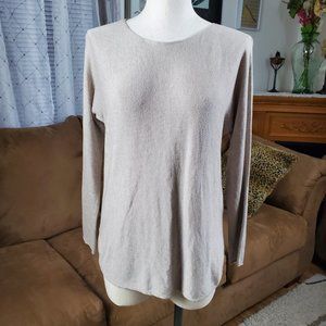 Joan Vass Cashmere Blend Sweater